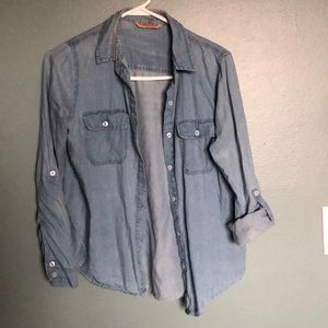 Chambray button up